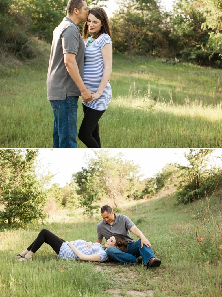 maternity session with twins