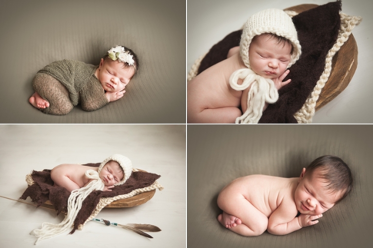 newborn photos with little arrows