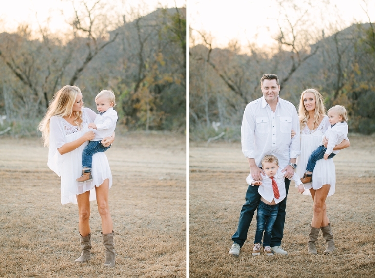 outdoor family portraits in dallas fort worth tx